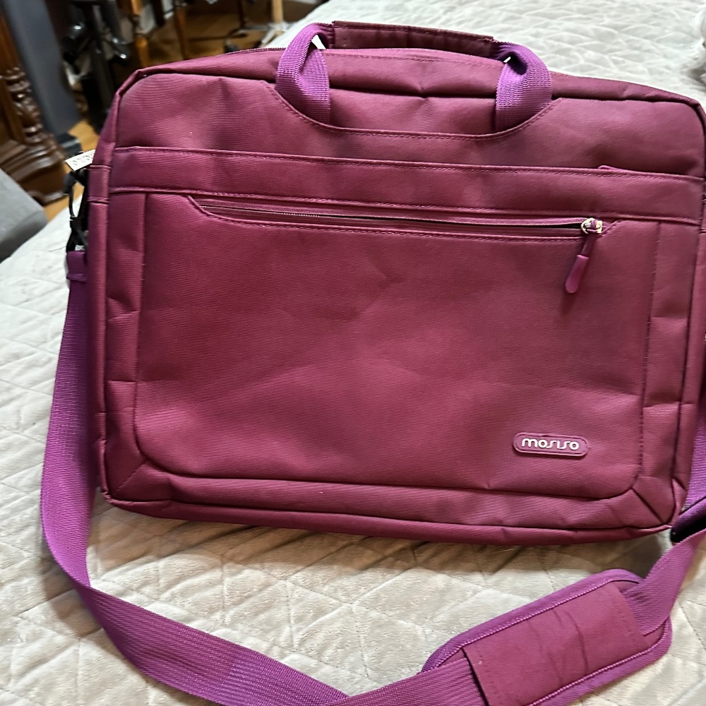 MOSISO COMPUTER BAG PURPLE